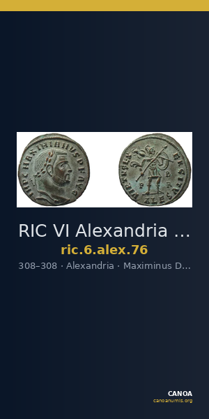 RIC VI Alexandria 76 — CANOA