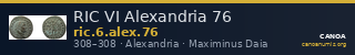 RIC VI Alexandria 76 — CANOA