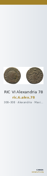 RIC VI Alexandria 78 — CANOA