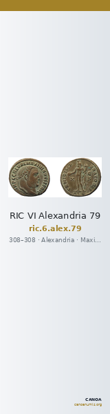 RIC VI Alexandria 79 — CANOA