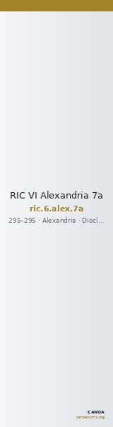 RIC VI Alexandria 7a — CANOA