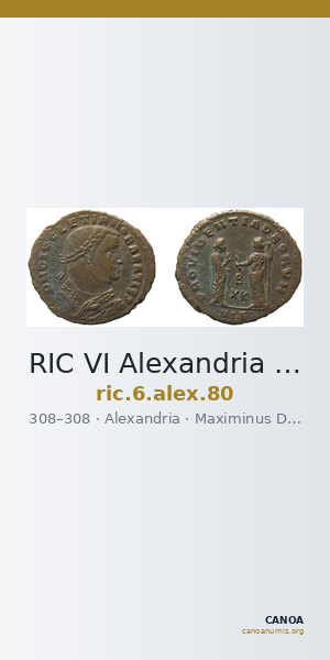 RIC VI Alexandria 80 — CANOA