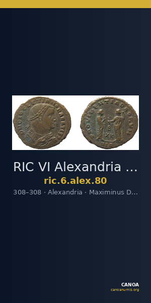 RIC VI Alexandria 80 — CANOA