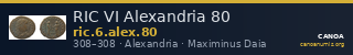 RIC VI Alexandria 80 — CANOA