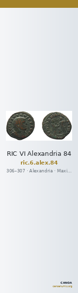 RIC VI Alexandria 84 — CANOA