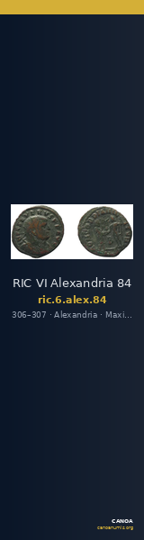 RIC VI Alexandria 84 — CANOA