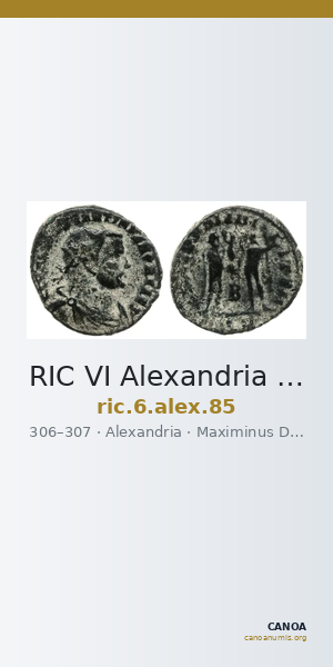 RIC VI Alexandria 85 — CANOA