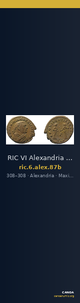 RIC VI Alexandria 87b — CANOA
