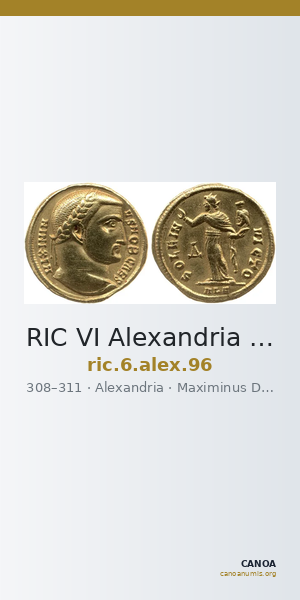 RIC VI Alexandria 96 — CANOA