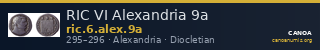 RIC VI Alexandria 9a — CANOA