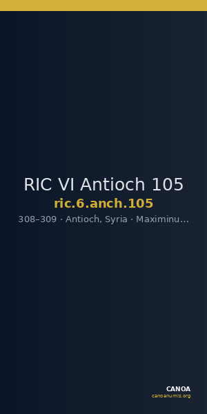 RIC VI Antioch 105 — CANOA