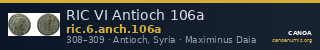 RIC VI Antioch 106a — CANOA