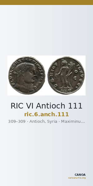 RIC VI Antioch 111 — CANOA