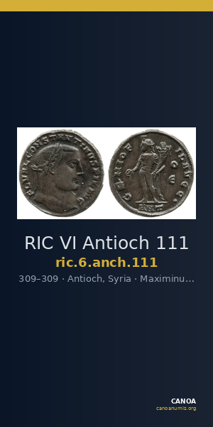 RIC VI Antioch 111 — CANOA