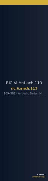 RIC VI Antioch 113 — CANOA