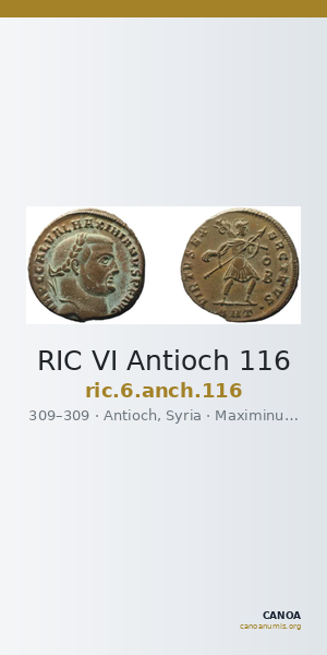 RIC VI Antioch 116 — CANOA