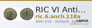 RIC VI Antioch 118a — CANOA