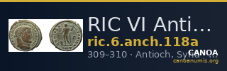RIC VI Antioch 118a — CANOA