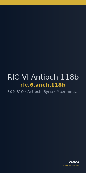 RIC VI Antioch 118b — CANOA