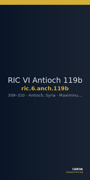 RIC VI Antioch 119b — CANOA