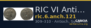 RIC VI Antioch 121 — CANOA