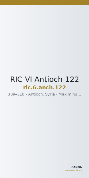 RIC VI Antioch 122 — CANOA
