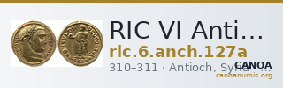 RIC VI Antioch 127a — CANOA