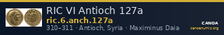 RIC VI Antioch 127a — CANOA