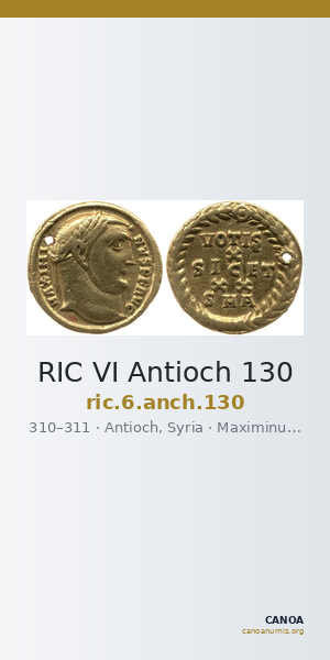 RIC VI Antioch 130 — CANOA
