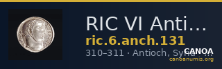 RIC VI Antioch 131 — CANOA