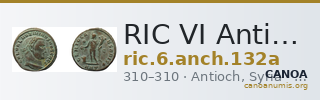 RIC VI Antioch 132a — CANOA