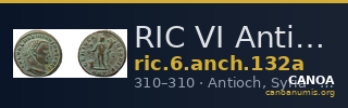 RIC VI Antioch 132a — CANOA