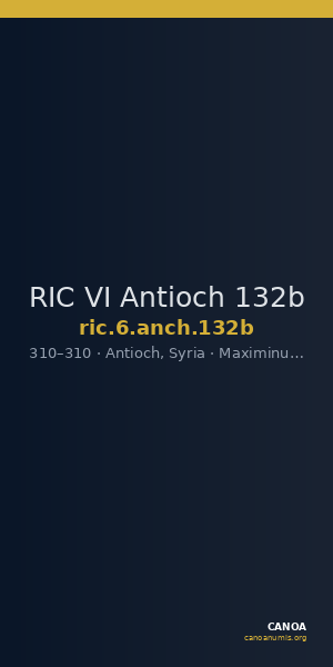 RIC VI Antioch 132b — CANOA