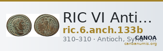 RIC VI Antioch 133b — CANOA