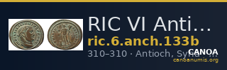 RIC VI Antioch 133b — CANOA