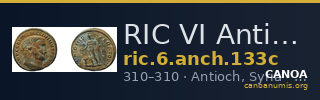 RIC VI Antioch 133c — CANOA