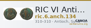RIC VI Antioch 134 — CANOA