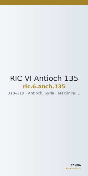 RIC VI Antioch 135 — CANOA