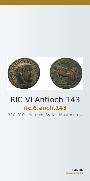 RIC VI Antioch 143 — CANOA
