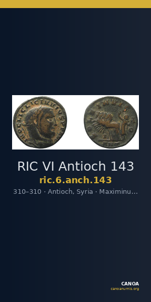 RIC VI Antioch 143 — CANOA