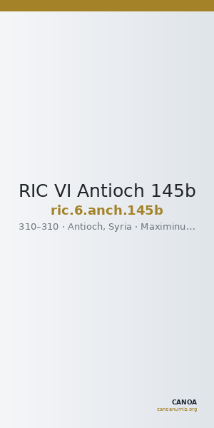 RIC VI Antioch 145b — CANOA