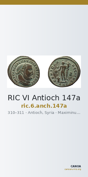 RIC VI Antioch 147a — CANOA