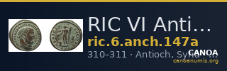 RIC VI Antioch 147a — CANOA
