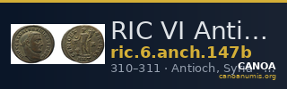 RIC VI Antioch 147b — CANOA