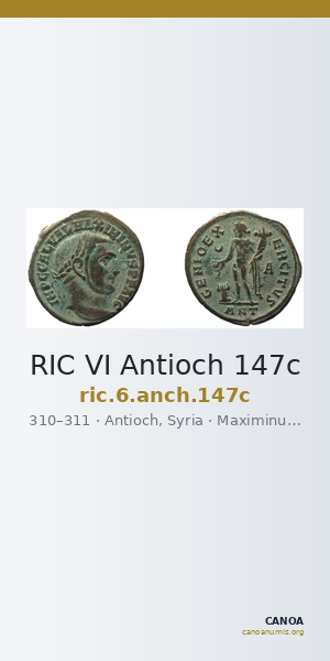 RIC VI Antioch 147c — CANOA