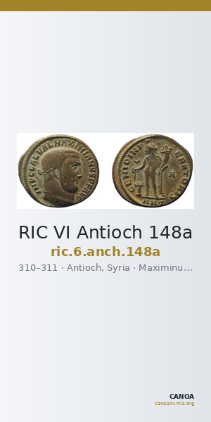 RIC VI Antioch 148a — CANOA