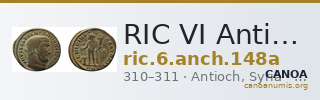 RIC VI Antioch 148a — CANOA