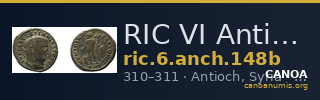 RIC VI Antioch 148b — CANOA