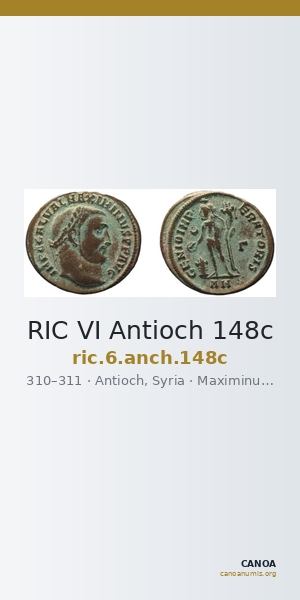 RIC VI Antioch 148c — CANOA