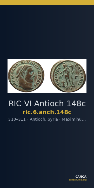 RIC VI Antioch 148c — CANOA